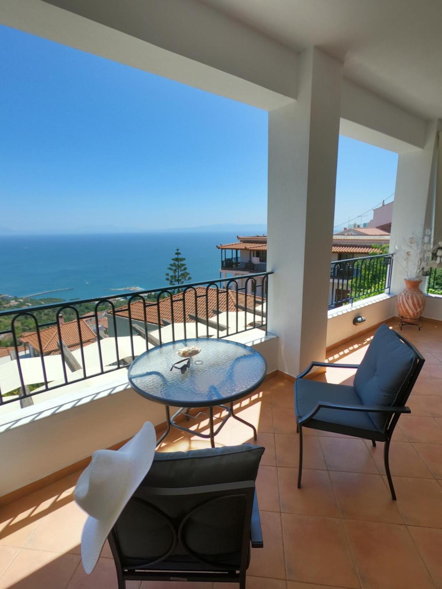 Horizon Studios With Sea View - Free Parking Glossa Exterior photo